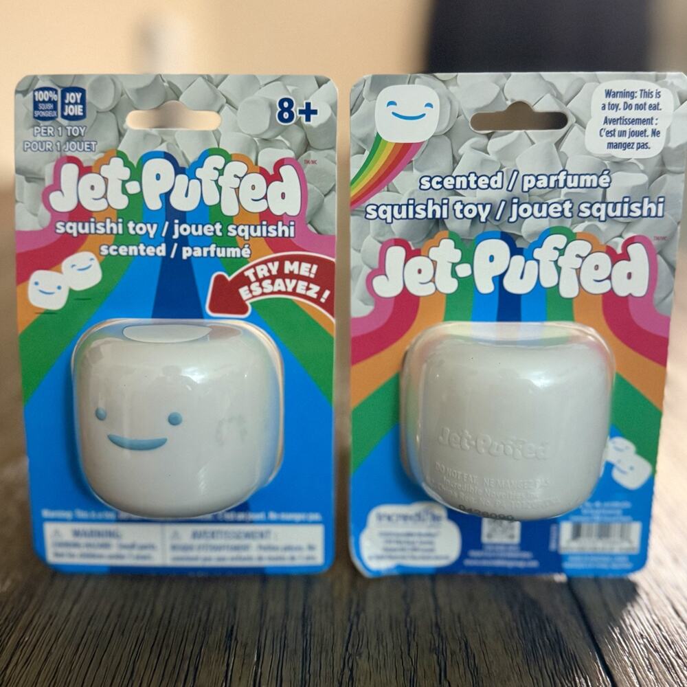 Jet-Puffed Squishi Scented Marshmallow Squishy by Incredible Play Viral New 2026